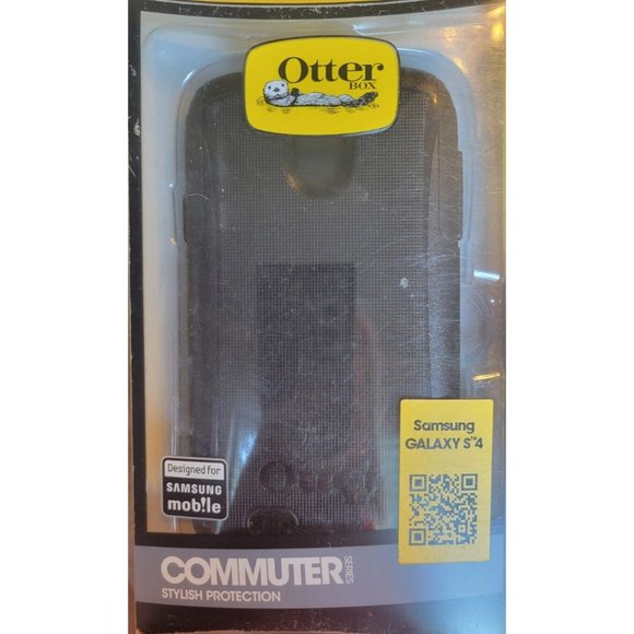 OTTERBOX Commuter Series Stylish Protection Case for Samsung Galaxy S4 Black NIB - Picture 1 of 7